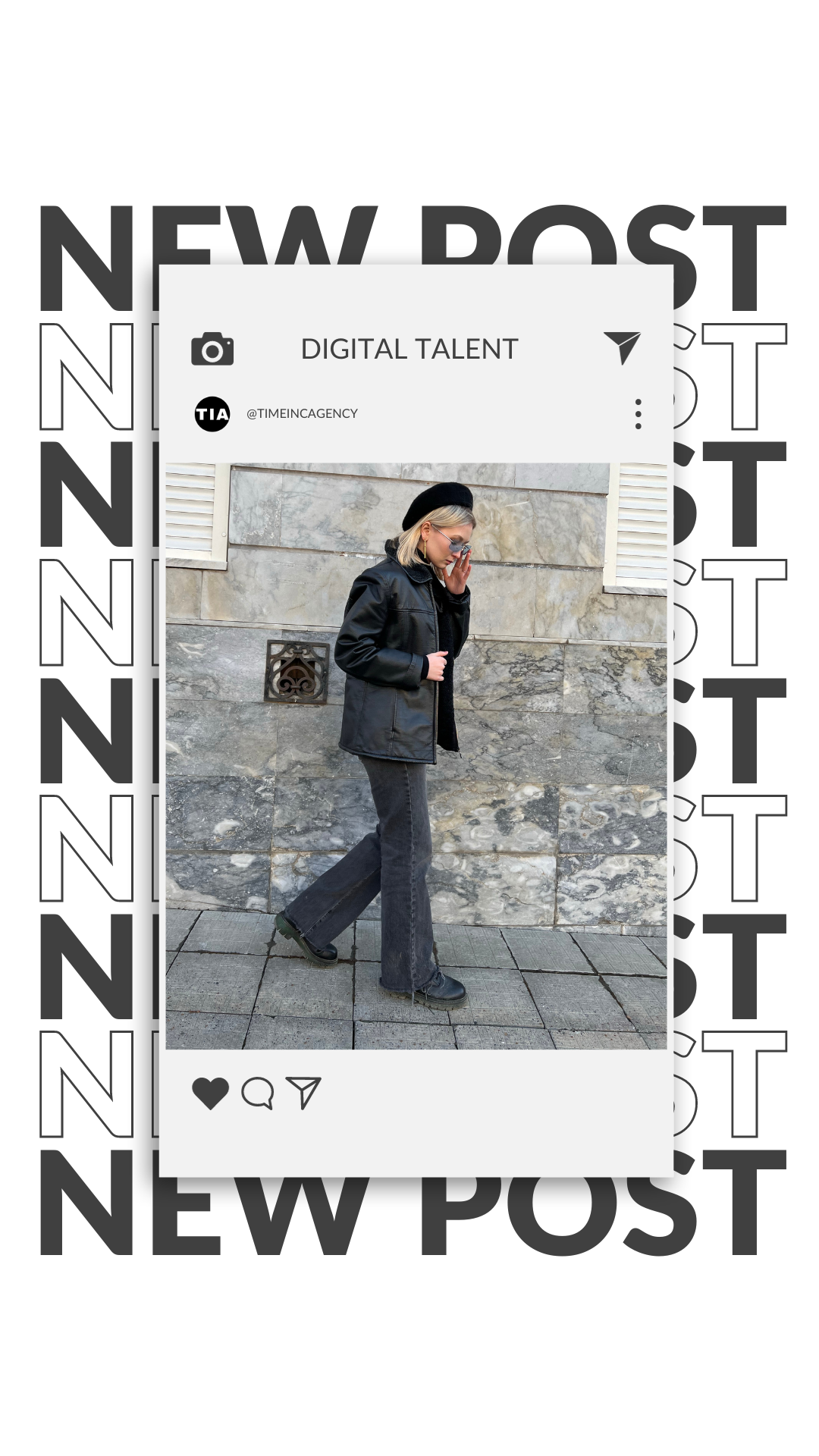 Black Grey Modern Typography New Post Announcement Instagram Story-1